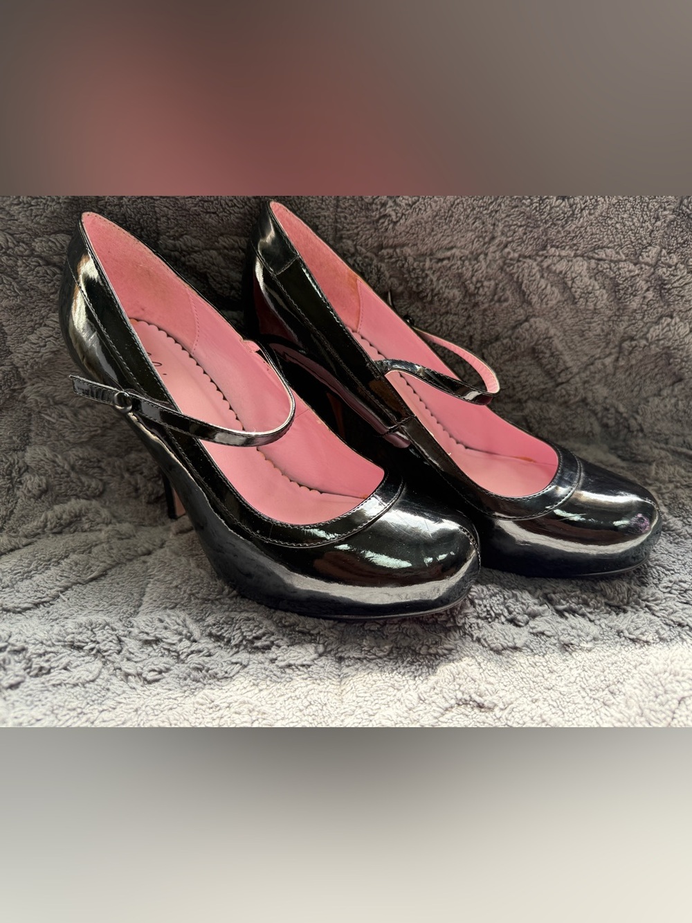 Patent Mary Jane Platform Heels-Ellie (10) Pinups retro!